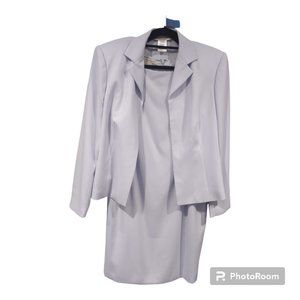 Laura Ashley Women's Lilac Dress Suit 2 Piece Size 14